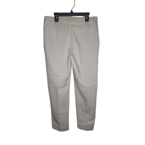 Prologue light cream cotton blend career dress pants - 2 - Picture 5 of 5
